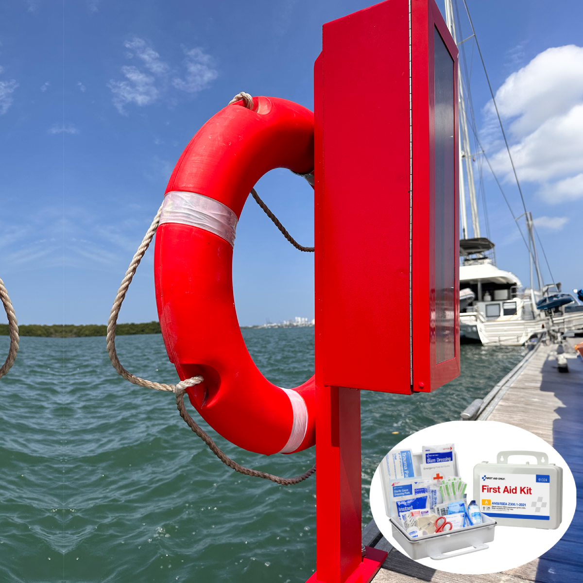 Marine Fire Extinguisher Cabinet