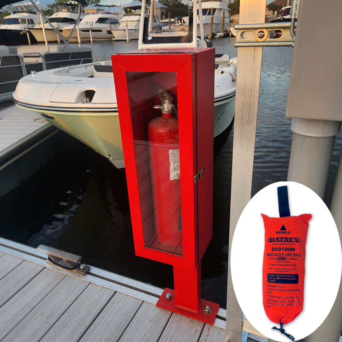 Marine Fire Extinguisher Cabinet