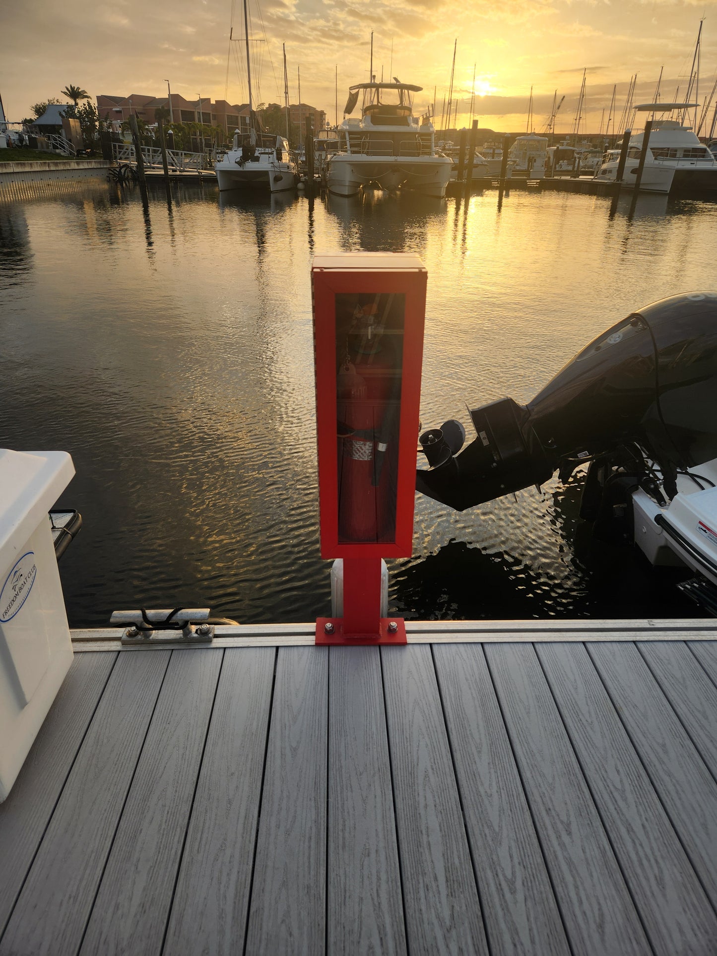 Marine Fire Extinguisher Cabinet